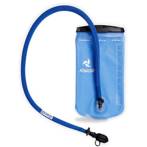 Raida Hydration Bladder 2L | BPA-Free Water Reservoir with Insulated Tube | Wide Opening for Easy Refill & Cleaning | Odor-Free | Leakproof Secure Lock | Hiking, Biking, Riding - Image 1