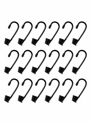 20 Pieces 3/8 Inch Plastic Coated Bungee Cord Hooks Spiral Bungee Hooks Shock Cord Hook Wire Hooks End for Elastic Rope, Boating, Camping, Auto and Outdoor Uses (No Bungee Cords) - pzsku/ZC365FC24BB164DB7365AZ/45/_/1718957429/5b8dcfc5-5476-461d-b067-b082c25de3a6