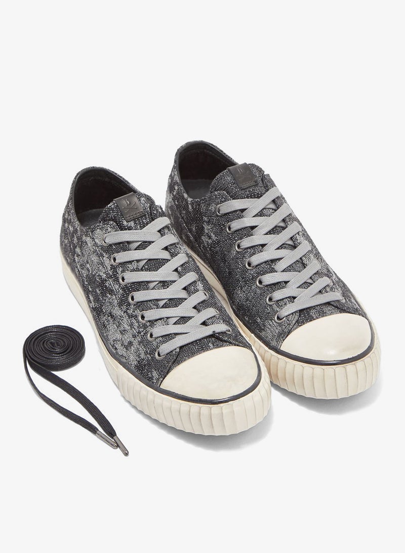 جون فارفاتوس سنيكرز جاكار بنقشة مموهة تجريدية - Image 3