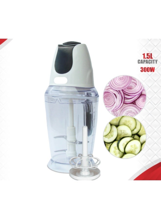 LC Electric Chopper, model K1275, designed for efficient food 300W With stainless steel blades - Image 1