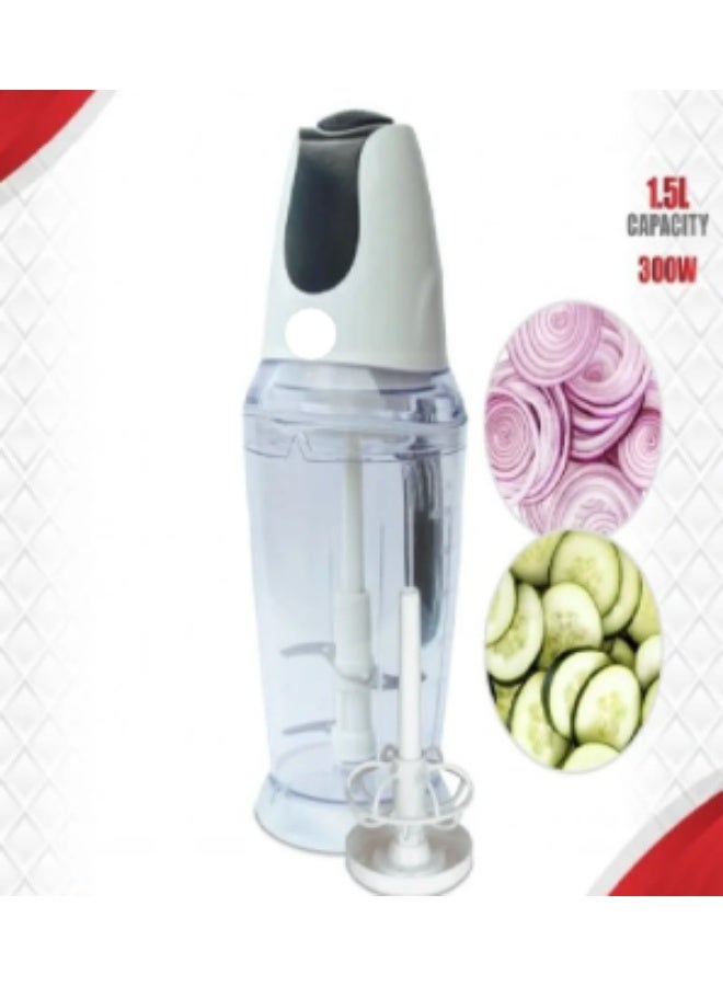 LC Electric Chopper, model K1275, designed for efficient food 300W With stainless steel blades - Image 2