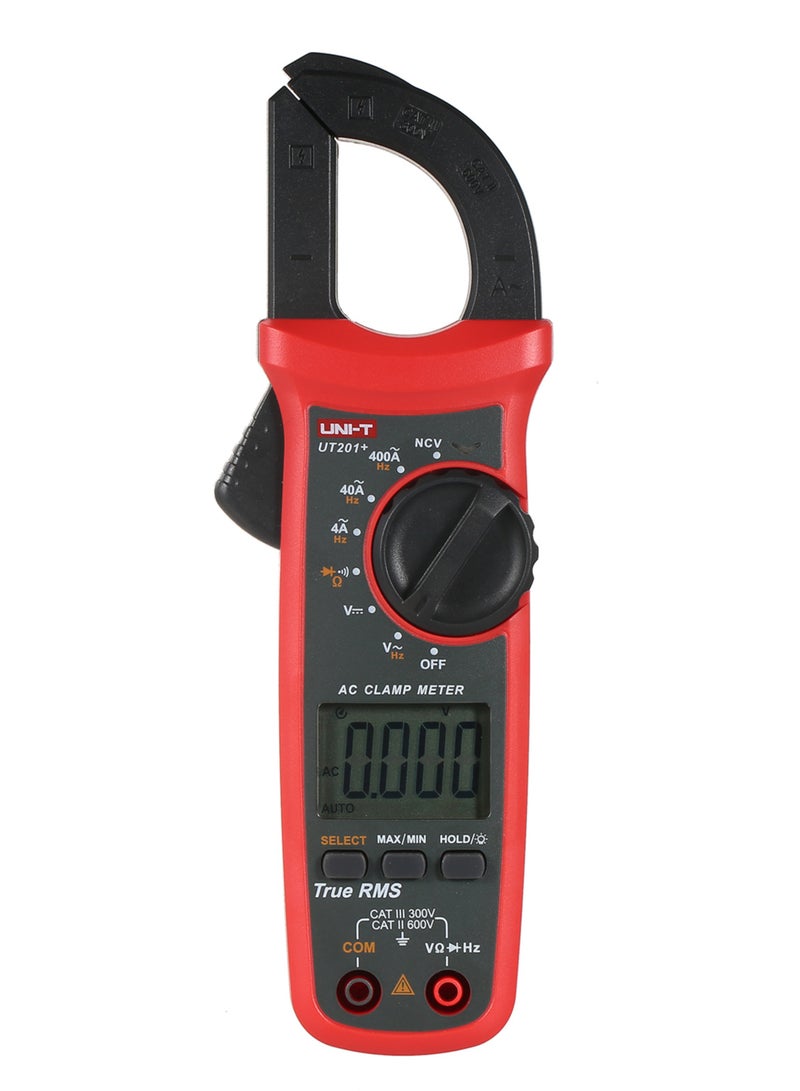 UNI-T UT201+ 4000 Counts Digital Clamp Meter True RMS Multimeter Clamp Ammeter Voltage Meter NCV Test Universal Meter Tester AC Current Clamp Tester - Image 2