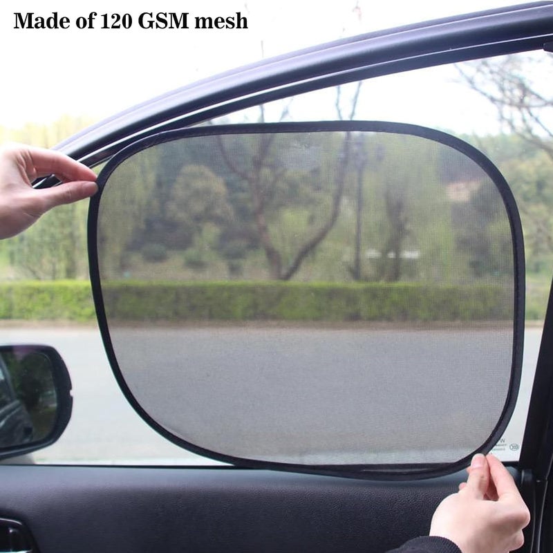 sulfar Car Sun Shades for Car Interior Sun Protection Cling Shade|Sun Shade for Baby with Heat and UV Protection|Back Window Sunshade Blocker for Car - Image 3
