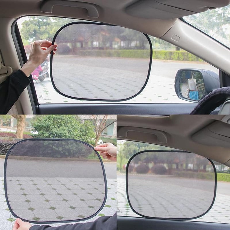 sulfar Car Sun Shades for Car Interior Sun Protection Cling Shade|Sun Shade for Baby with Heat and UV Protection|Back Window Sunshade Blocker for Car - Image 4