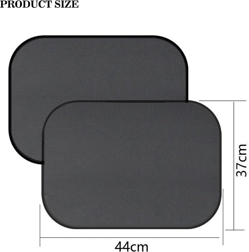 sulfar Car Sun Shades for Car Interior Sun Protection Cling Shade|Sun Shade for Baby with Heat and UV Protection|Back Window Sunshade Blocker for Car - Image 2