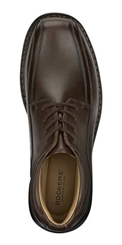 Dockers Men’s Trustee Leather Oxford Dress Shoe,Dark Tan,11.5 M US - Image 3
