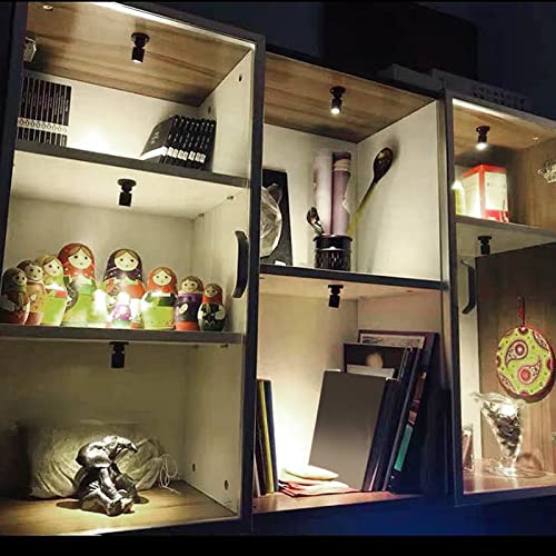 Hilitand كشاف LED ميني 5V USB قابل للتعتيم مع أضواء بؤرية مع كابل بطول 6.6 قدم لعرض اللوحات والصور والنباتات والمجوهرات والنماذج (ضوء 4000K) - Image 2