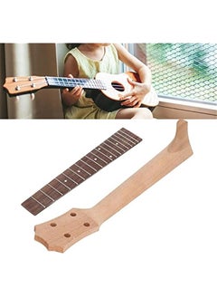 Generic Ukulele Fretboard Neck Set, Rosewood Wood Fingerboard Replacement Neck Ukulele Accessories for 4 String Ukulele Musical Instrument Folk & World Instrument Accessories (23in)  - Image 4