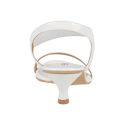 Metro Womens Synthetic White Sandals (Size (8 UK (41 EU)) - Image 4