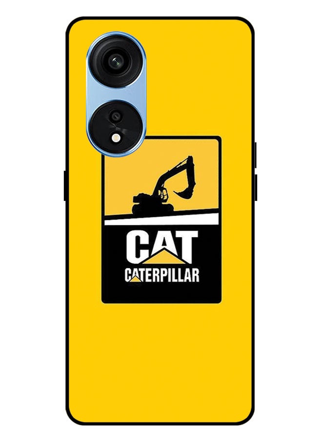 EYE CATCH Printed Protective Case Cover For Oppo A1 PRO -  Cat Half Face - Image 1