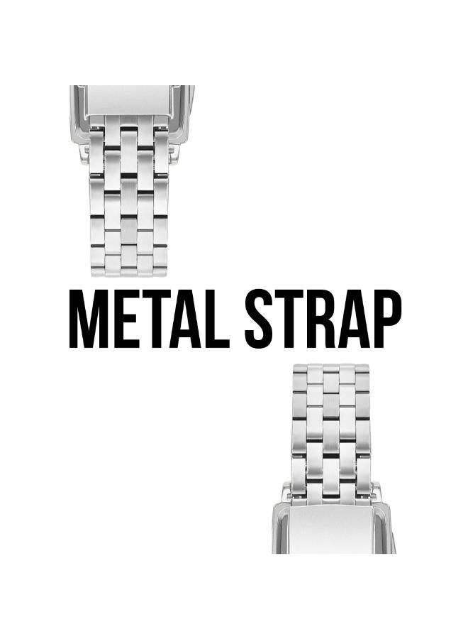 لي كوبر ساعة يد نسائية معدنية بعقارب . - Image 5