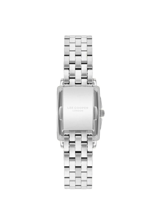 لي كوبر ساعة يد نسائية معدنية بعقارب . - Image 3