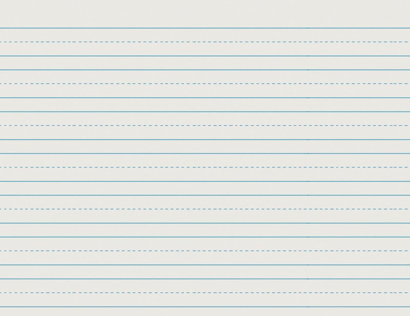 School Smart Skip-A-Line Ruled Writing Paper, 3/4 Inch Ruled Long Way, 11 x 8-1/2 Inches, 500 Sheets - Image 1