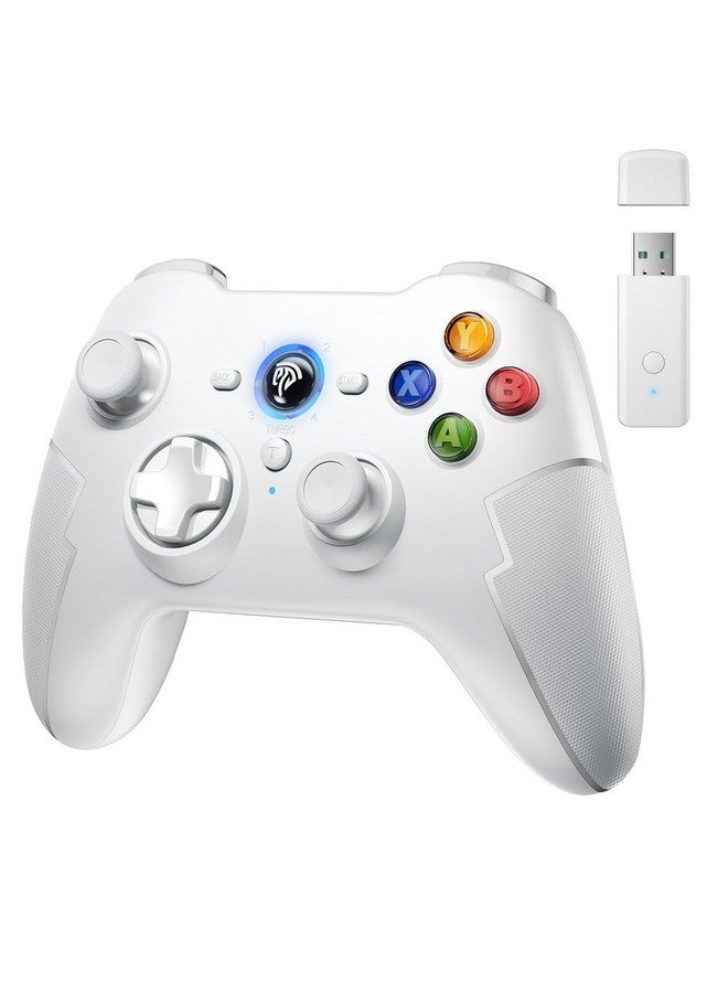 EasySMX 9013Pro Wireless Game Controller With Hall Effect Triggers, Bluetooth Controller Gamepad For Windows Pc/Ps3/Android Phone&Tablet&Tv Box/Iphone/Ipad/Switch/Stesm Deck/Tesla Design For Comfort  - Image 1