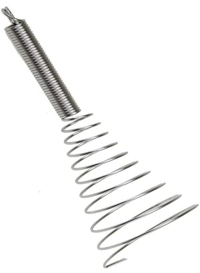 Brunchy Stainless Steel Wire Coil Whisker for Kitchen, Egg Beater for Kitchen with Spring Wire Handle, Ideal for Blending Eggs in Fresh, Whisking, Beating, and Stirring in The Kitchen (1, Silver) - Image 1