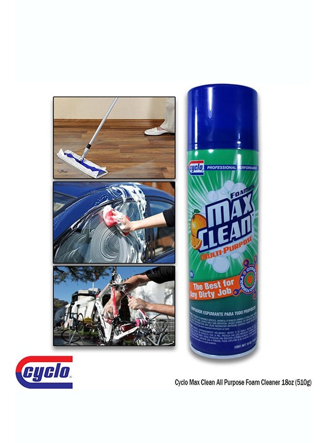 سايكلو سيكلو ماكس كلين فوم متعدد الاستخدامات للمنزل والسيارة 510جم - Image 2