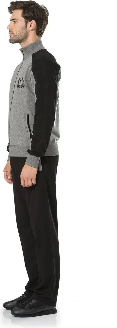 بيير كاردان Men's Zippered Pocket Tracksuit Suit