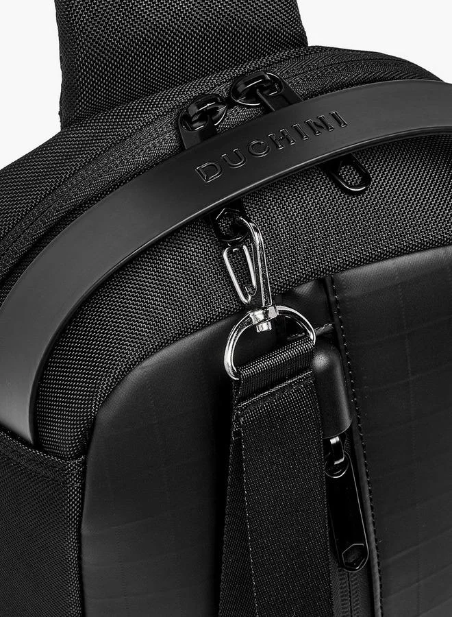 Duchini BLACK Men Usb Port Sling Backpack for Men | Best Price UAE