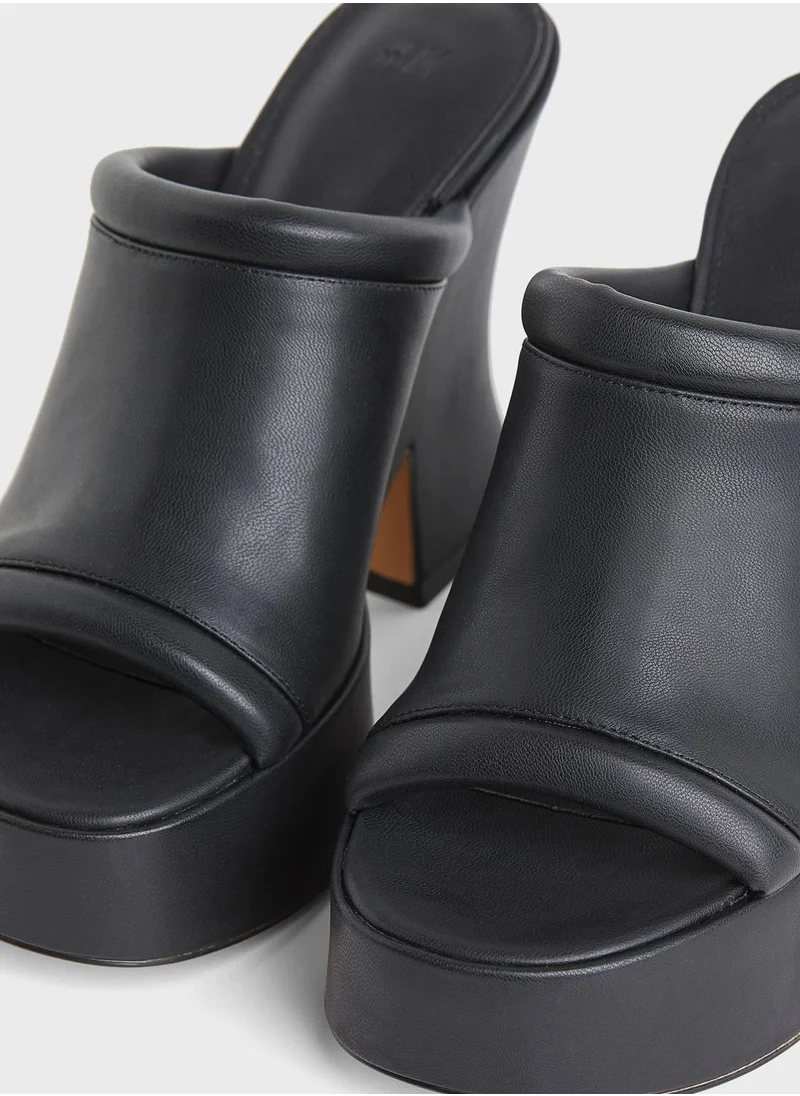 H&M Block Heel Sandals