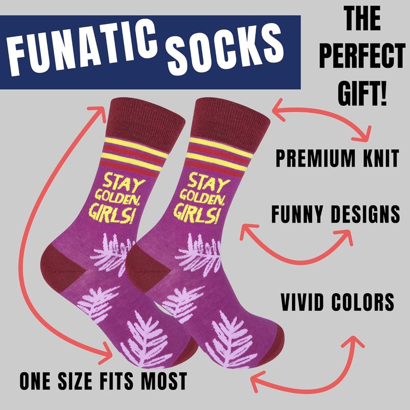 FUNATIC Store Funny and Crazy Socks with Sayings - Novelty Gifts for Men, Women, Teens - Image 2