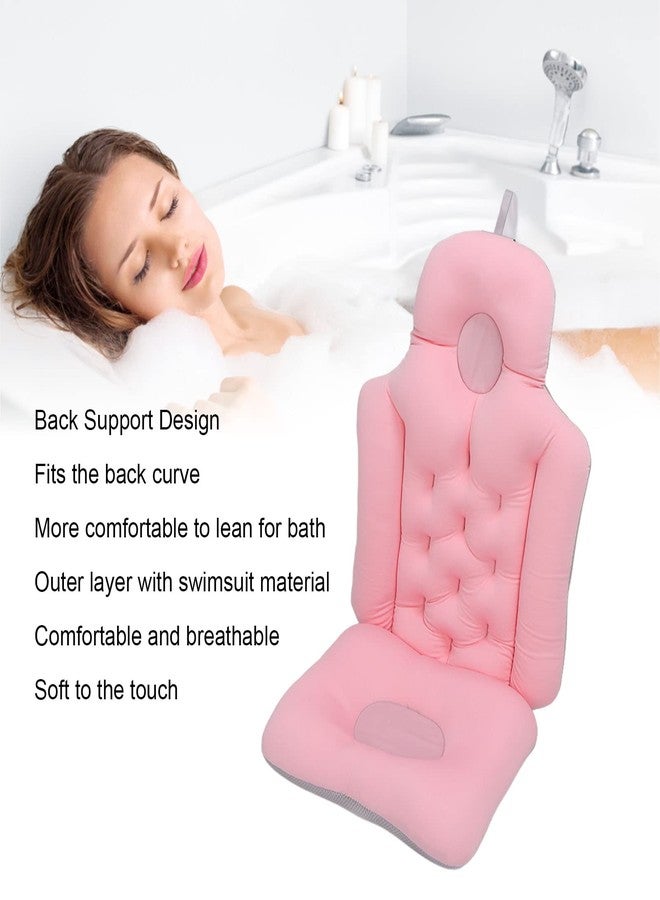 Betued Full Body Bath Cushion for Bathtub Soft Folding Headrest Back Support Bath Cushion for Tub Neck and Back Comfort Adult Bath Mat for Home Use - Image 2