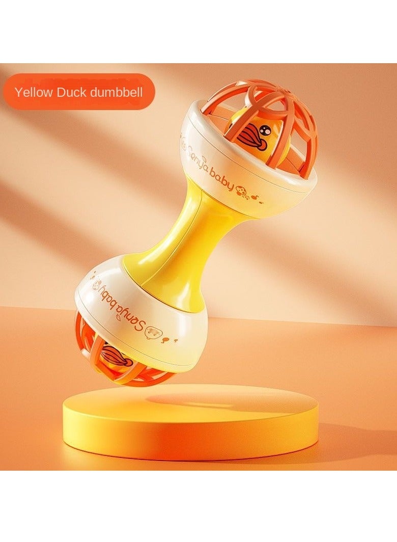 مجموعة صناديق هدايا التعليم المبكر للأطفال المكونة من 8 قطع بتصميم بط لطيف - مادة ABS الآمنة - ألعاب موسيقية ملونة للأطفال - Image 4