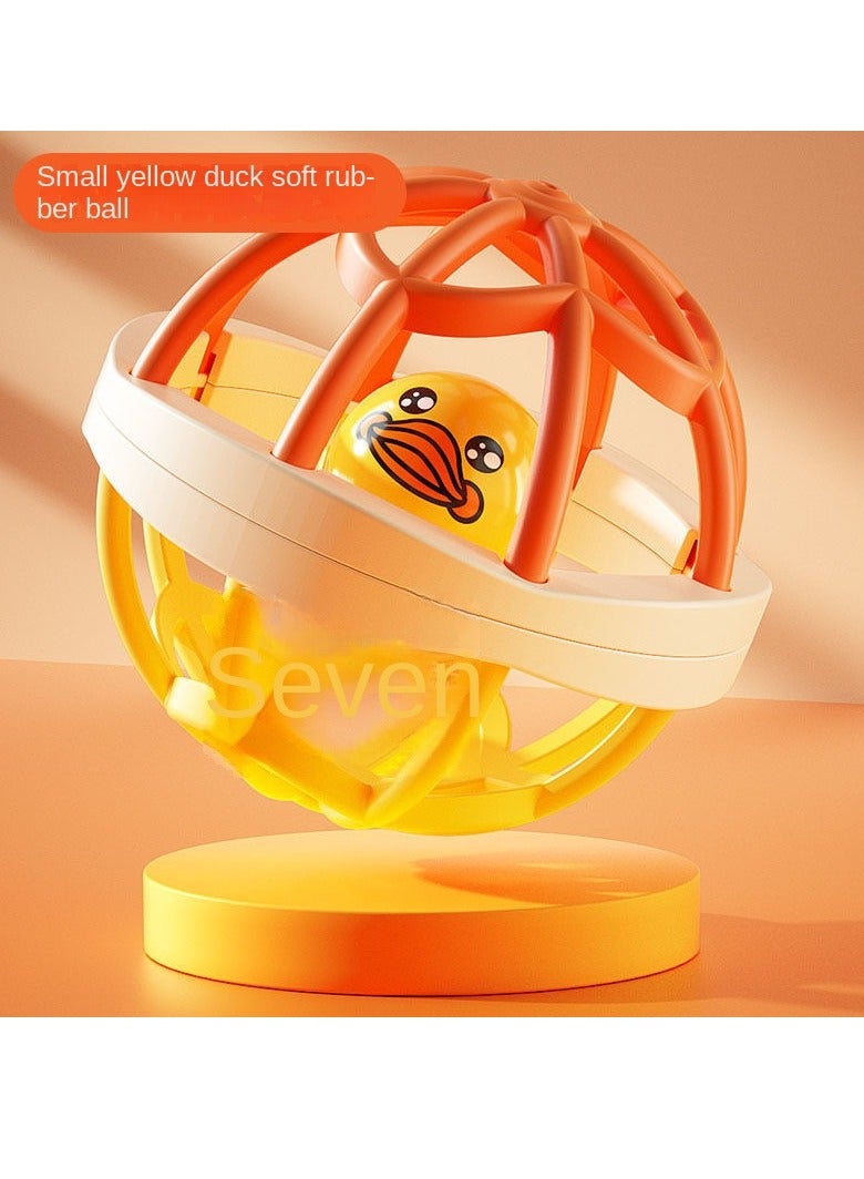 مجموعة صناديق هدايا التعليم المبكر للأطفال المكونة من 8 قطع بتصميم بط لطيف - مادة ABS الآمنة - ألعاب موسيقية ملونة للأطفال - Image 5