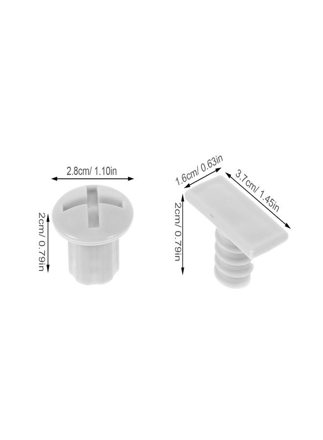 CONGARTENO 1 Set Plastic Replacement Parts for Play Equipment Enhanced Safety Bolts Nuts - Image 2