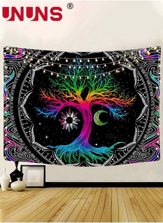 Bohemian Wall Hanging Tapestry,Tree Of Life Tapestry Multicolour,Hippie Moon and Sun Tapestry,Mandala Printed Tapestry Wall Hanging For Home,51.2 x 59.1 Inches - pzsku/ZC367C7F8A1BAFE9E4092Z/45/_/1672884413/c1c4c4c3-01b6-4ca4-87c4-ce5eb8e909c5