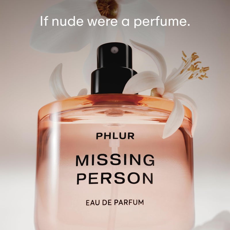 PHLUR عطر بفلور ميسينغ بيرسون - عطر بحجم كامل - عطر زهري مع مسك الجلد مع البرغموت، المسك، البرتقال وخشب الصندل (50 مل) - Image 2