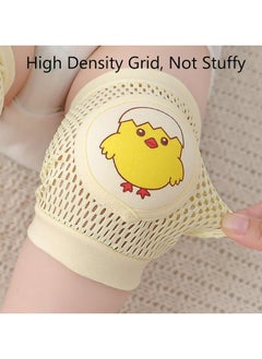 Oasisgalore 4 Pairs Cute Baby Knee Pads with Spongy Pads for Crawling Boys and Girls for Toddlers Baby 0-4 Years Old  - Image 3
