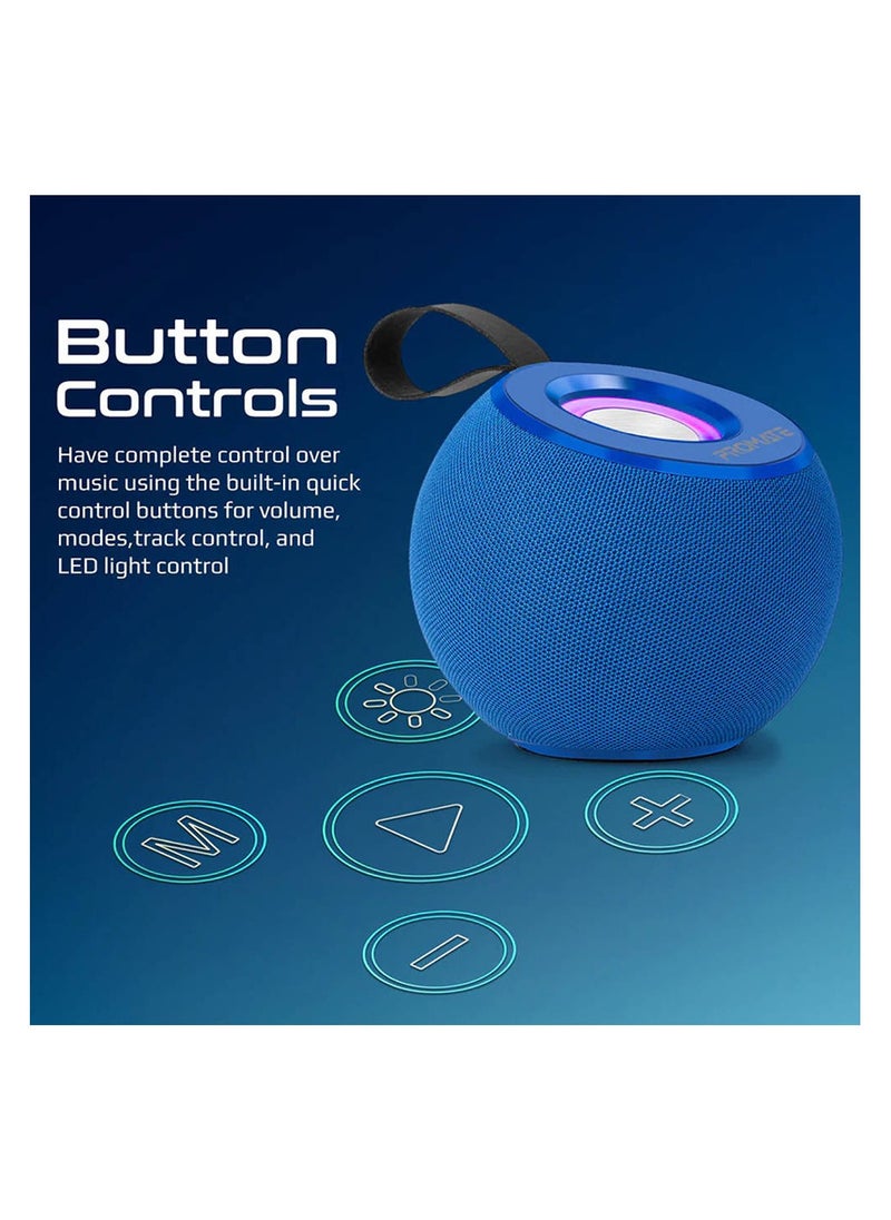 Generic - Promate Juggler LumiFlux Wireless High Definition Speaker, Full 360° HD Sound. - Image 1