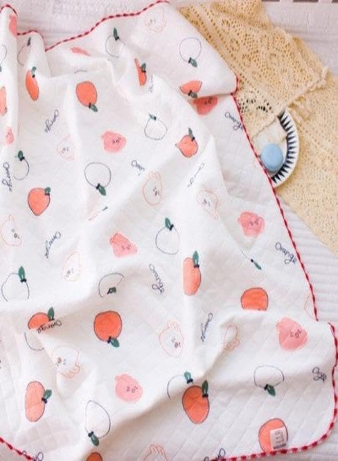 Reexplore Ultra Super Soft 100% Knitted Cotton Baby Swaddle Cloth | Soft Cotton Sheets Baby Wrap Fluffy 3 Layered AC Wrapping Receiving Blanket for New Born Babies (85x85 Cm,)-Pack of 1 - Image 2