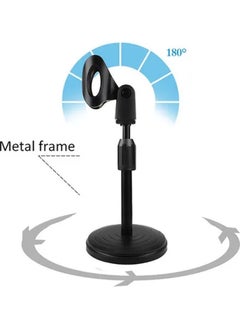 Rabos 3-In-1 Microphone Mobile Phone Tablet Holder Black  - Image 4