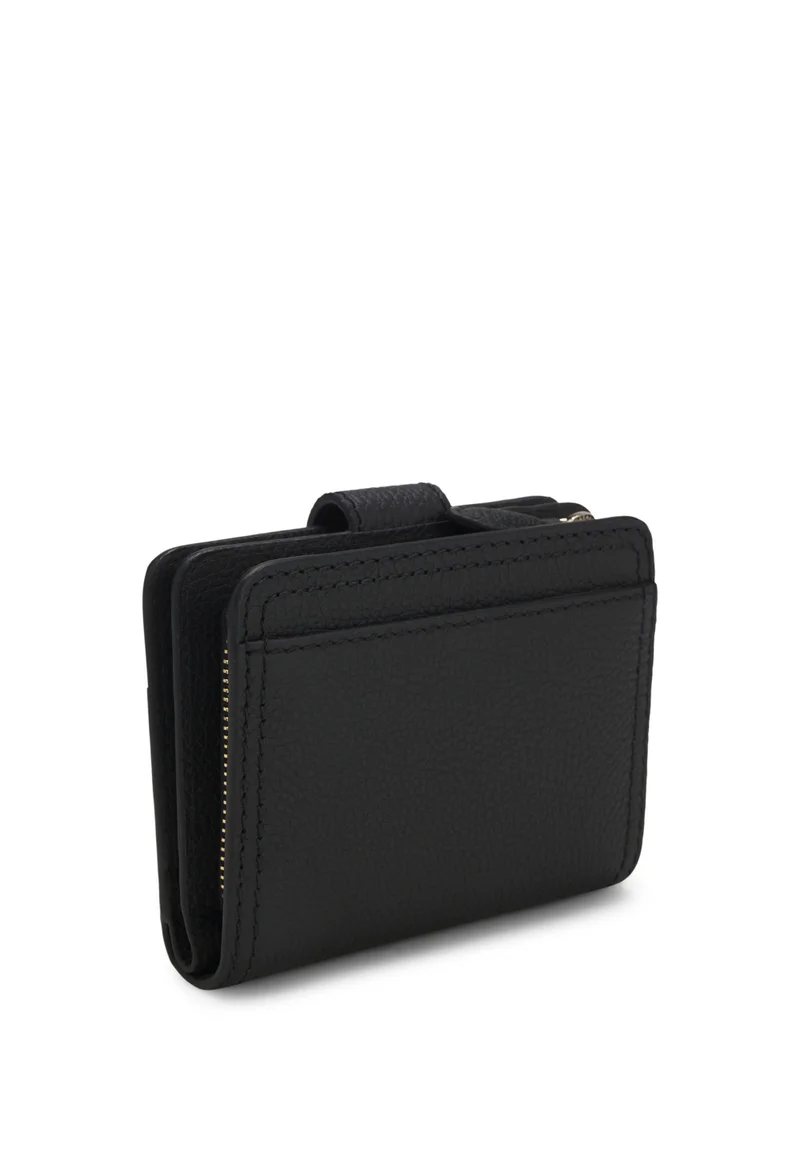 BOSS Black Leather wallet with logo lettering for Women | Best Price UAE