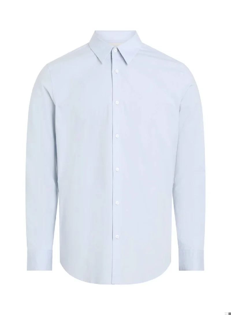 CALVIN KLEIN  Slim Stretch Button-Up Shirt for Men | Best Price UAE