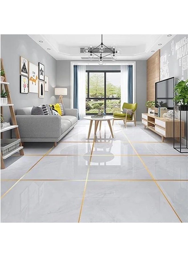 50m/Roll Self Adhesive Floor Tile Stickers Waterproof Wall Gap Sealing Tape Strip Floor Tile Beauty Seam Sticker Wall Decoration  - Image 3