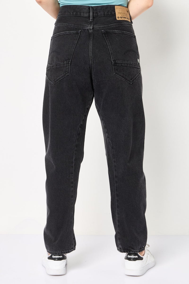 G-Star RAW Women Boyfriend Fit Solid No Stretch Denim, Black - Image 4