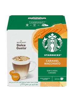 Dolce Gusto Caramel Macchiato Coffee Pods 127.8grams  - Image 1