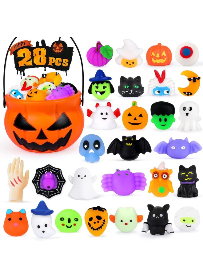Loquat 【Direct Supply】  Decoration Dress Up Toy Party Gift Combination Suit Million-Color: Pumpkin 28pcs - Image 1