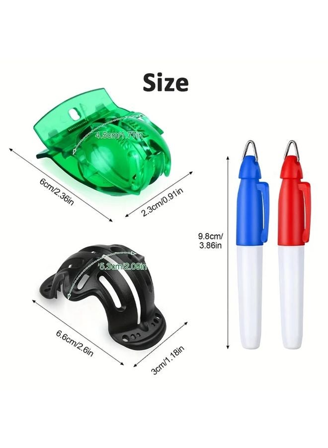 4 علامات خط كرة الغولف وأقلام المحاذاة - Image 3