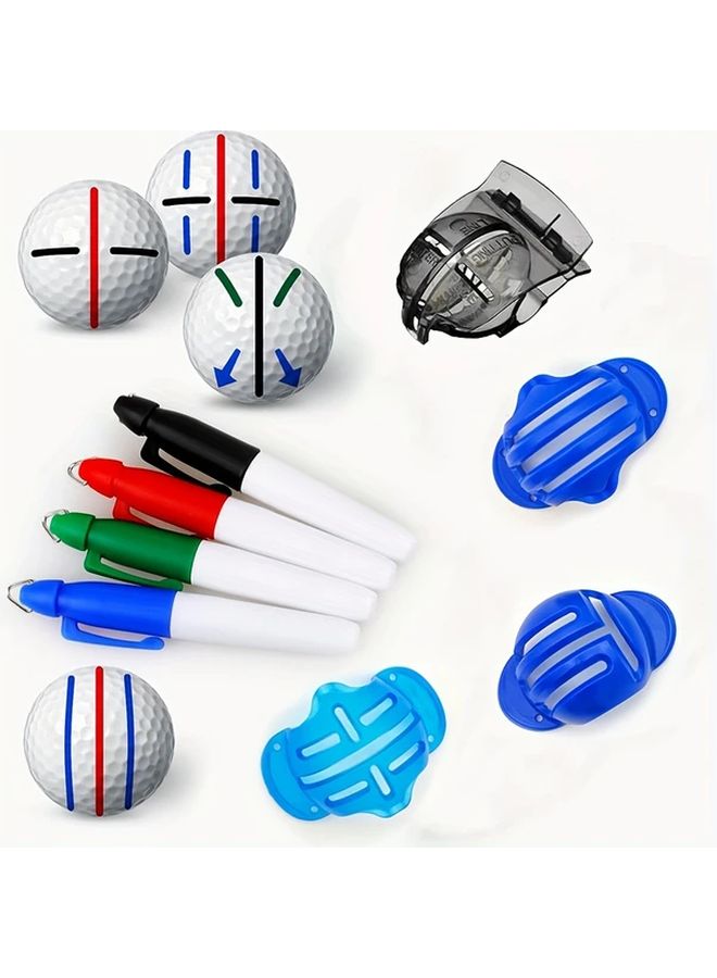 4 علامات خط كرة الغولف وأقلام المحاذاة - Image 5