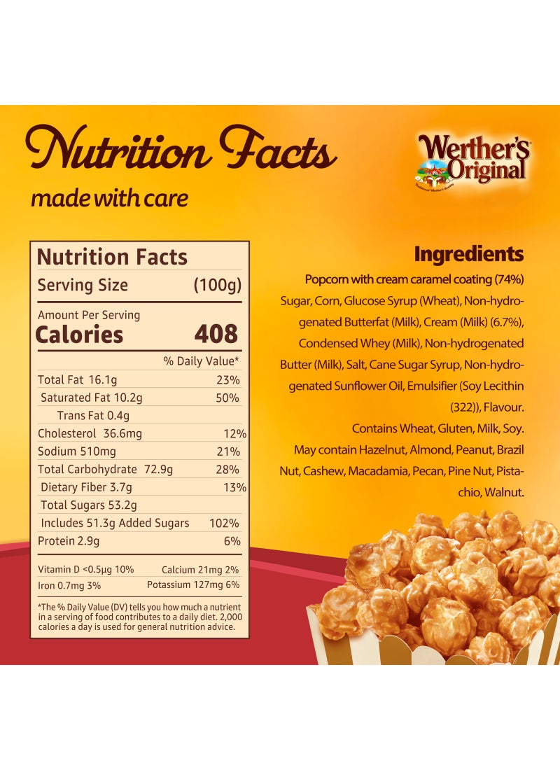 Werthers Original Classic Caramel Popcorn - Image 2