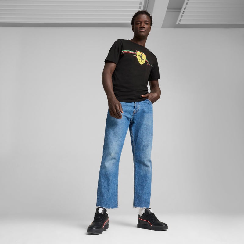 بوما تيشرت للرجال Scuderia Ferrari Race Big Shield - Image 3