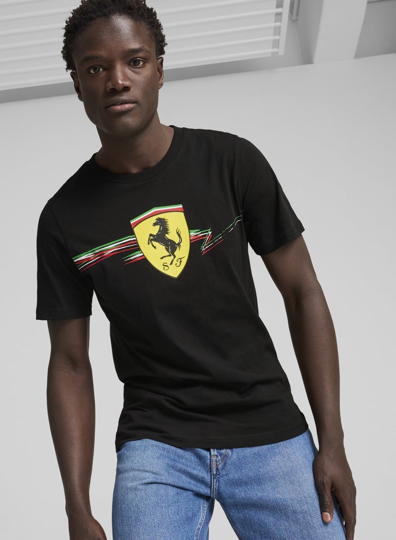 بوما تيشرت للرجال Scuderia Ferrari Race Big Shield - Image 1