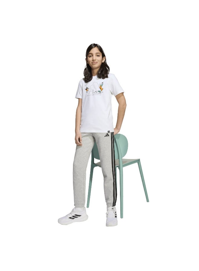 Adidas J W Sports T White Training T-Shirts For Junior 7-8Y - Image 4