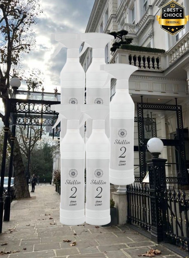 Banafa 5 Pieces Shillin 2 Air Freshner 500ml - Image 1