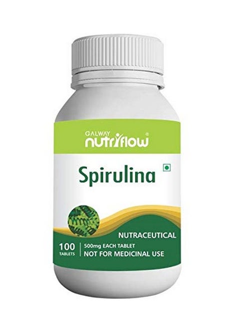 Nutriflow Spirulina Natural Tablet - 100 Tabs