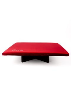LUSTER Baloot cards Floor Table Red Small  - Image 4