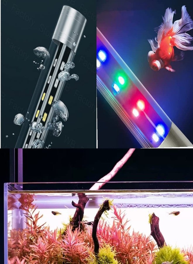 مصباح VAYINATO RS Electricals مزدوج الصفوف عالي السطوع WRGB T8 LED لحوض أسماك الزينة (C100 | حجم LED 92 سم | مناسب لأحواض أسماك بطول 3.5-4.5 قدم) - Image 1